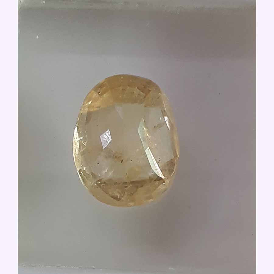 5.64/CT ukhraj Stone with Govt Lab Certificate-(YELSA9V)