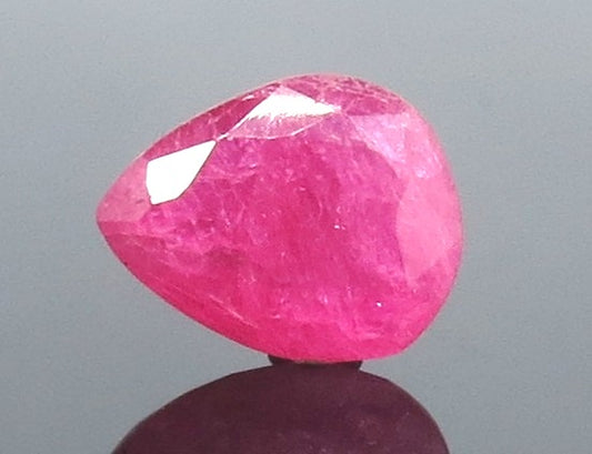 4.79/CT Natural Mozambique Ruby with Govt. Lab Certificate-BLUSA9U