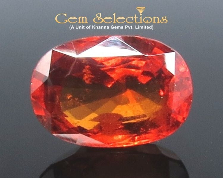 9.33 Ratti Natural Hessonite with Govt. Lab Certificate-(1221)