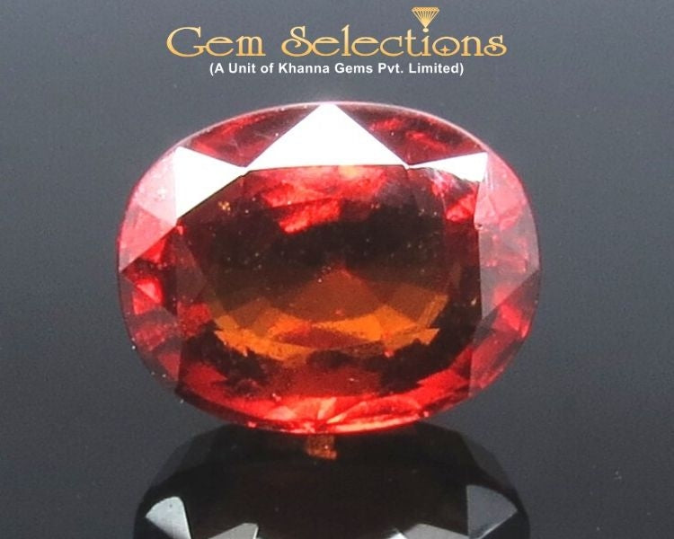 9.29 Ratti Natural Hessonite with Govt. Lab Certificate-(1221)