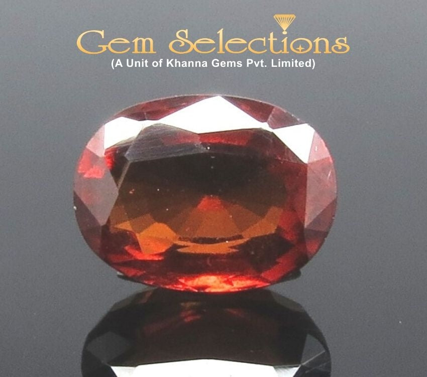 10.28 Ratti Natural Hessonite with Govt. Lab Certificate-(1221)