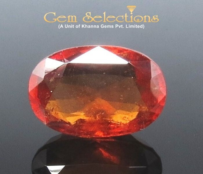 9.26 Ratti Natural Hessonite with Govt. Lab Certificate-(1221)