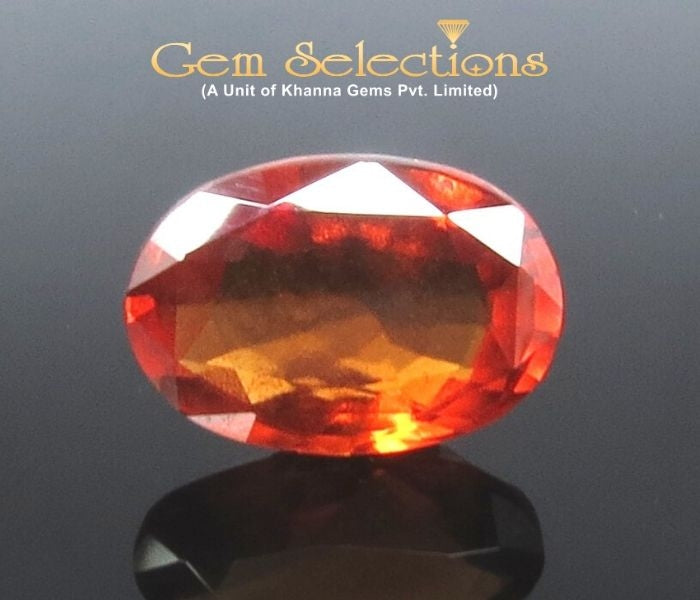 6.22 Ratti Natural Hessonite with Govt. Lab Certificate-(1221)