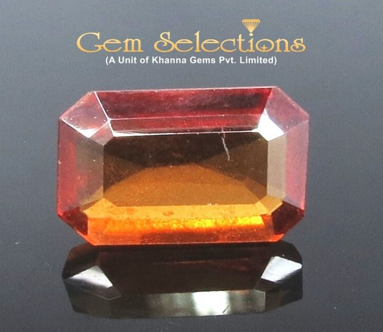 6.27 Ratti Natural Hessonite with Govt. Lab Certificate-(1221)