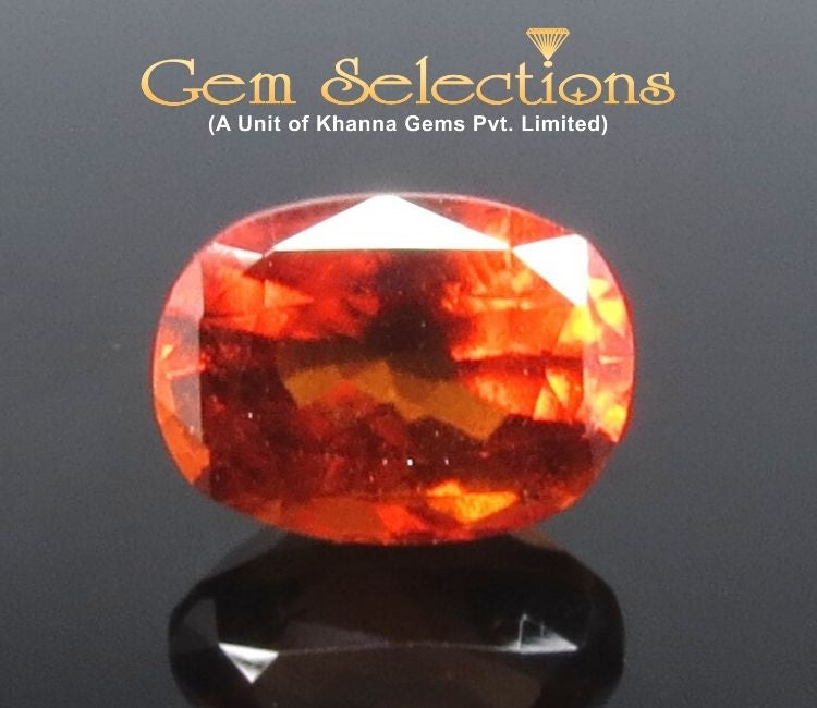 8.19 Ratti Natural Hessonite with Govt. Lab Certificate-(1221)