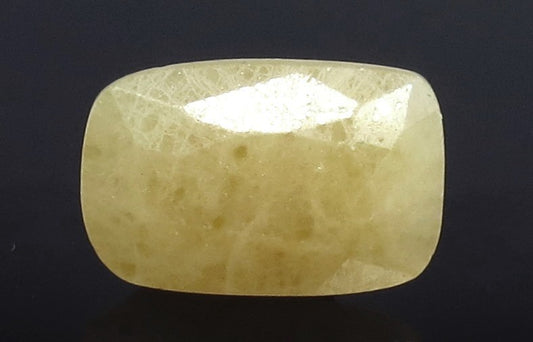 8.60/CT Natural Yellow Sapphire with Govt Lab Certificate-(1221)