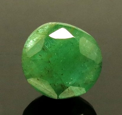 3.64/CT Natural Panna Stone with Govt. Lab Certified-(4551)