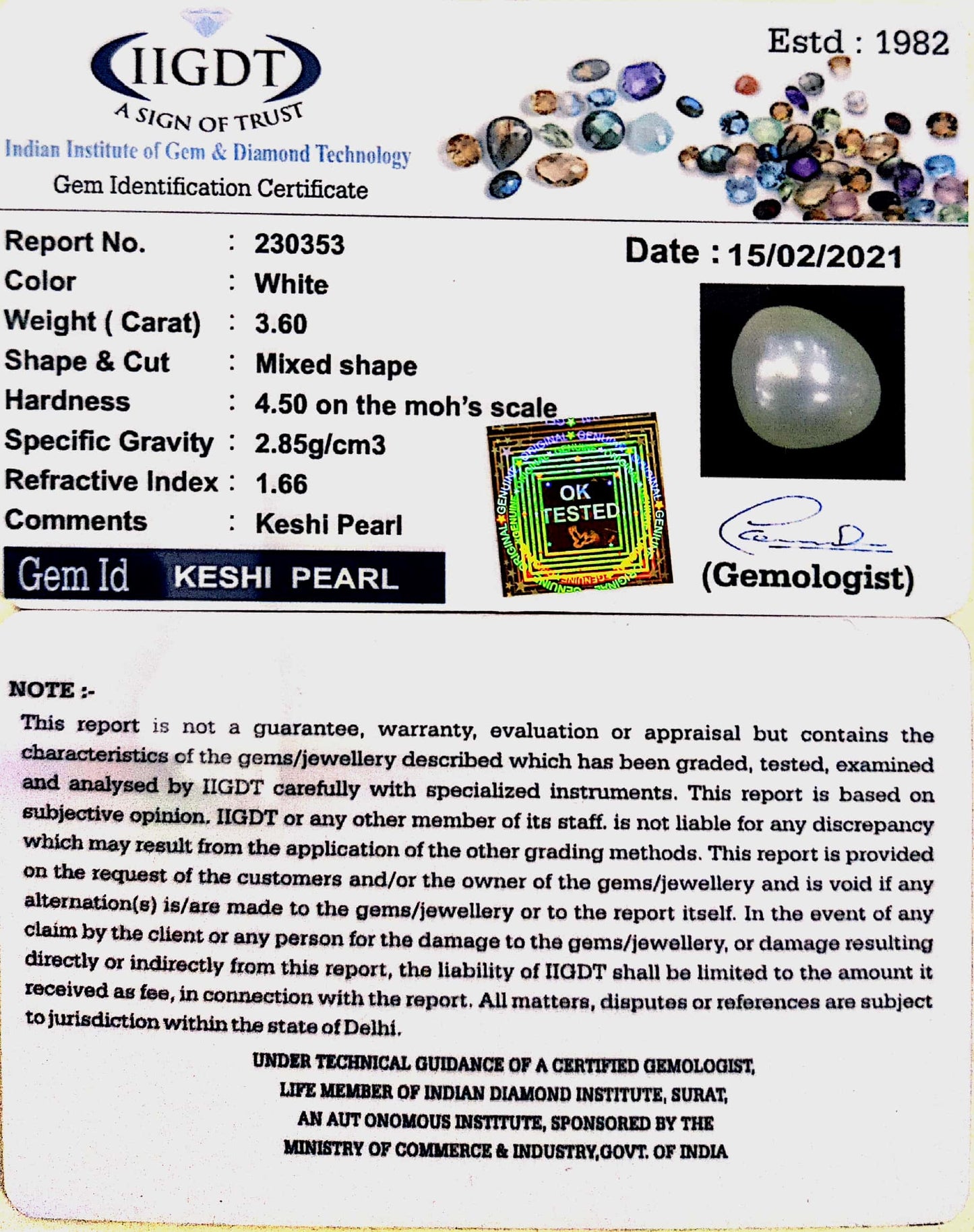 Keshi Pearl-1650