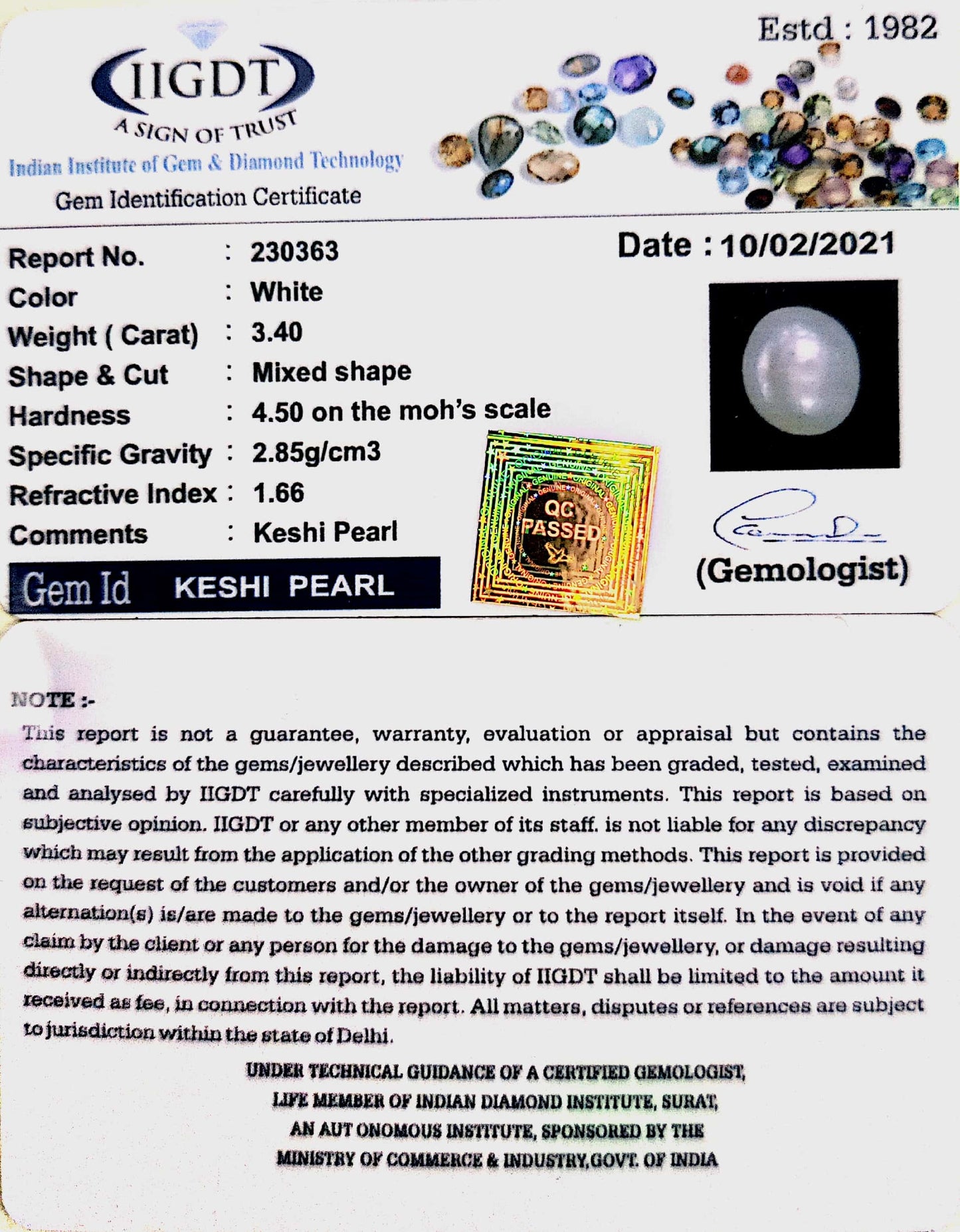 Keshi Pearl-1650