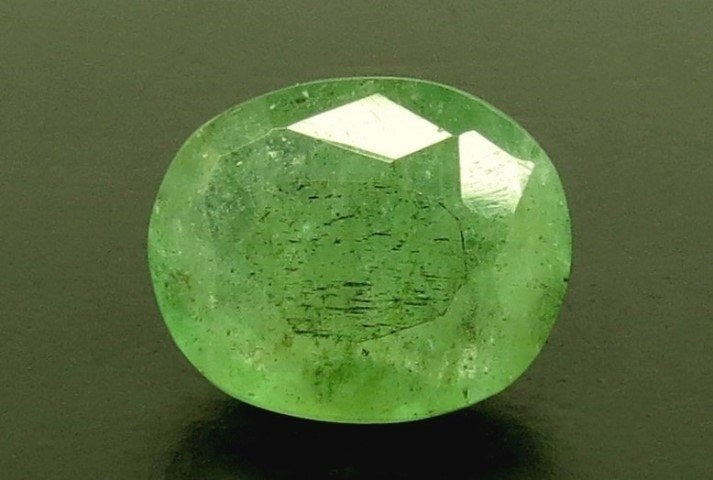 3.00/CT Natural Panna Stone with Govt. Lab Certificate  (2331)