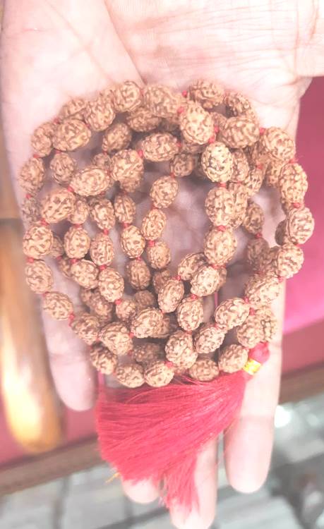 THREE MUKHI RUDRAKSHA MALA (3400)