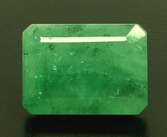 6.54/CT Natural Panna Stone with Govt. Lab Certificate-4551