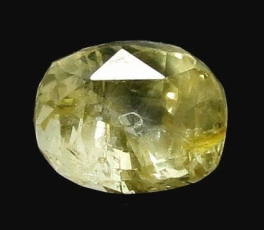 4.93/CT Natural Ceylonese Pukhraj with Govt Lab Certificate-YELSA9W