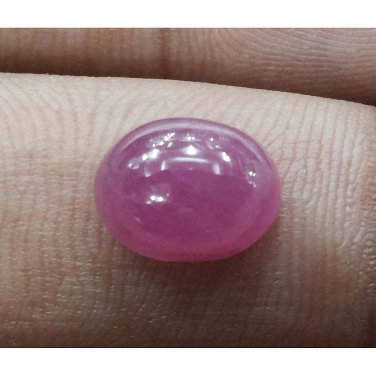 5.74 Ratti Natural New Burma Ruby with Govt. Lab Certificate-(12210)