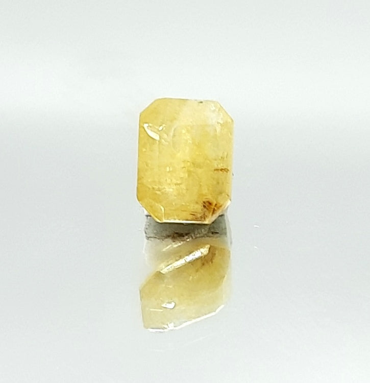 2.77 Ratti  Natural yellow sapphire with Govt Lab Certificate-(4551)