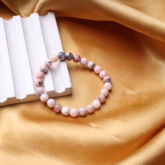 Natural Pink Opal Bracelet (1400)