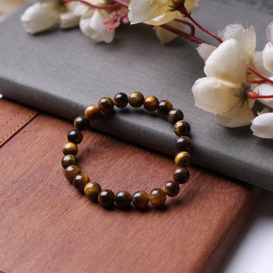 TIGER EYE BRACELET (SMALL BEADS)-900