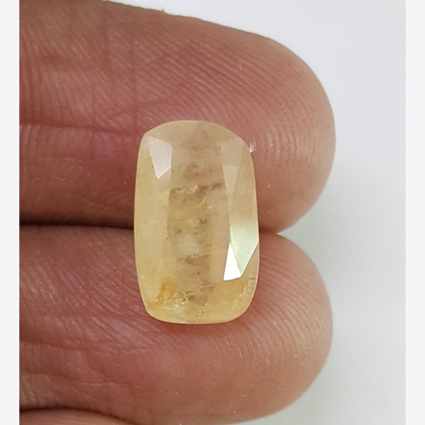 6.00 Ratti Natural Yellow Sapphire With Govt Lab Certificate-(4551)