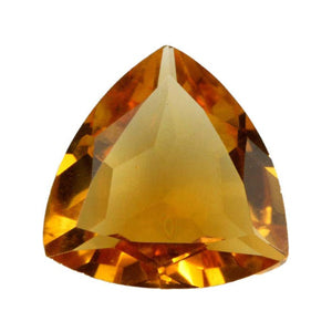 8.50/Carat Natural Triangular Citrine Stone-850