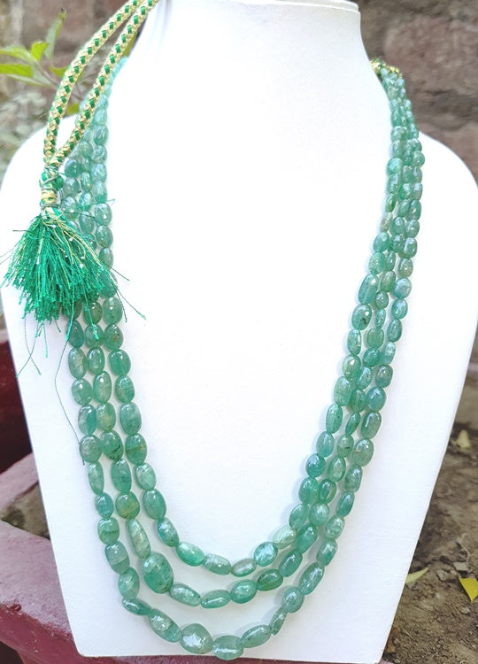 NATURAL EMERALD BEADS