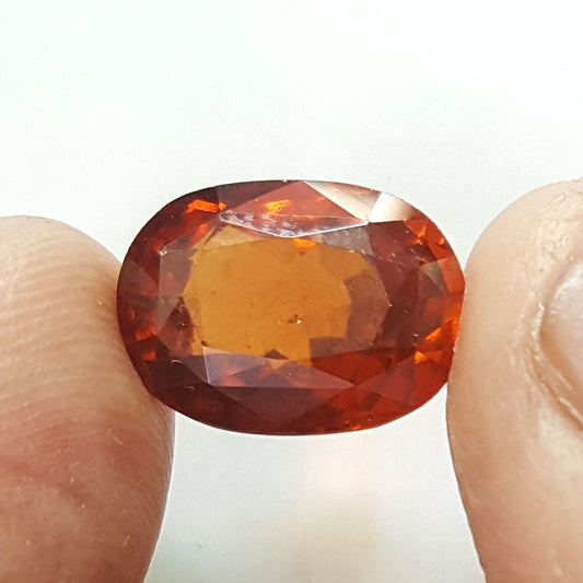 7.29 Ratti Natural Hessonite with Govt. Lab Certificate-(1221)