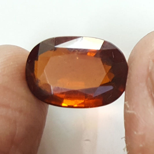 10.33 Ratti Natural Hessonite with Govt. Lab Certificate-(1221)