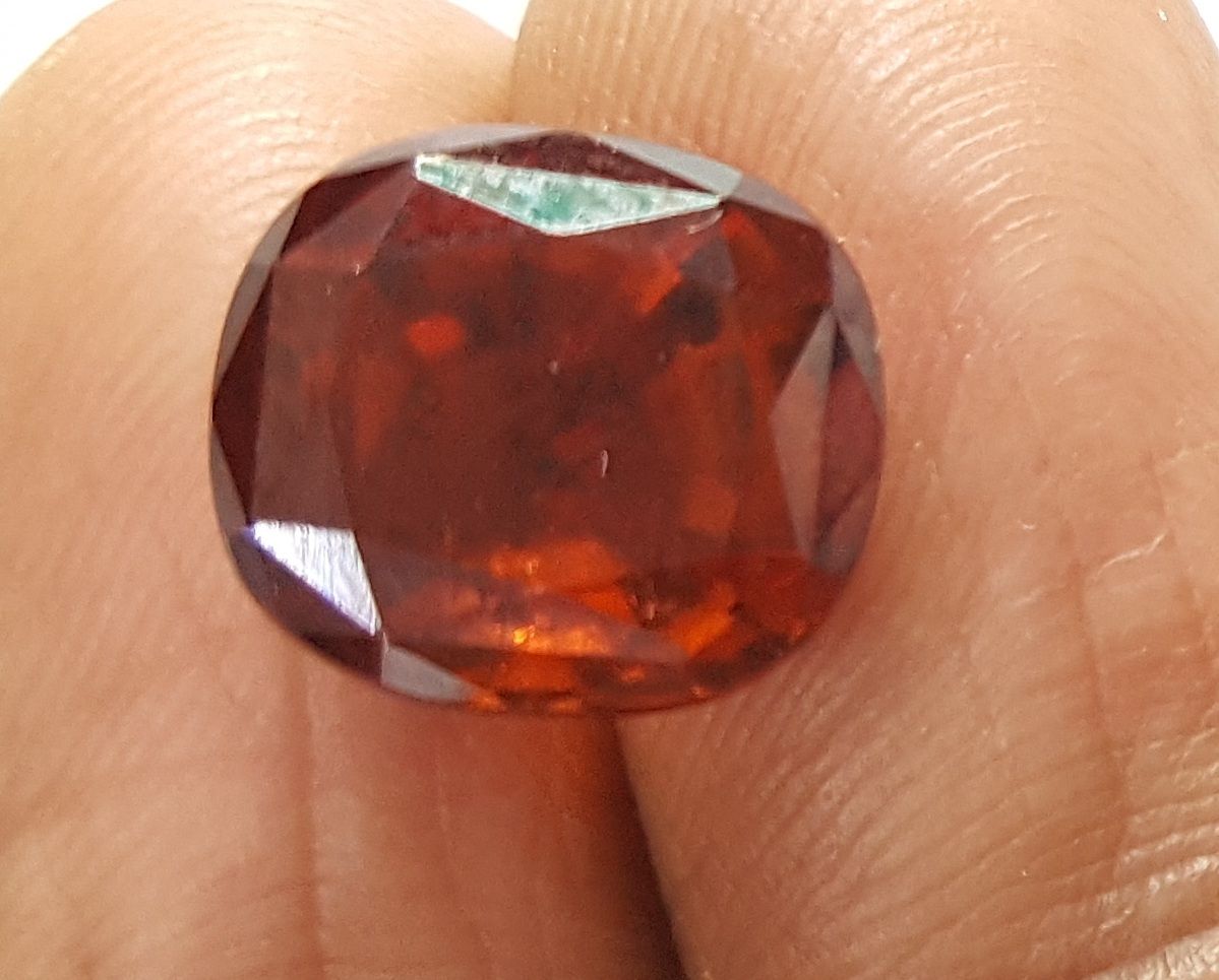 9.03 Ratti Natural Hessonite with Govt. Lab Certificate-(1221)