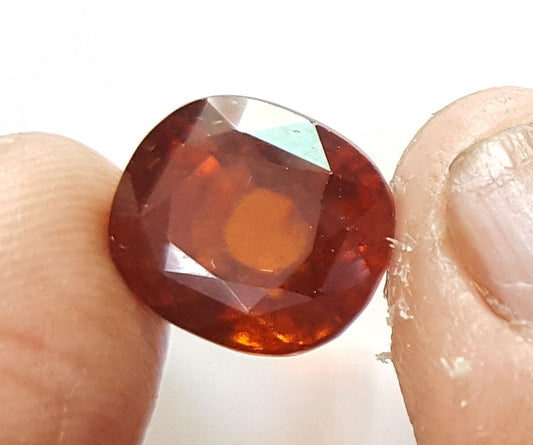 9.29 Ratti Natural Hessonite with Govt. Lab Certificate-(1221)