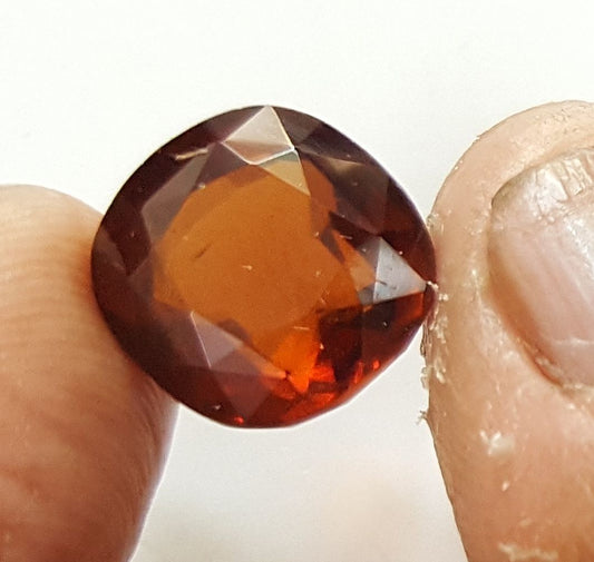 8.46 Ratti Natural Hessonite with Govt. Lab Certificate-(1221)