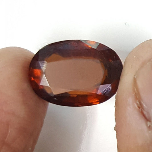 10.28 Ratti Natural Hessonite with Govt. Lab Certificate-(1221)