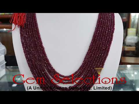 Natural Ruby Beads