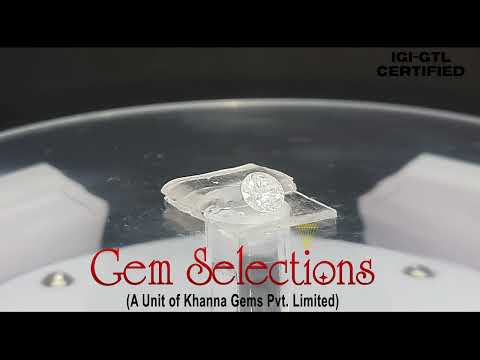 0.43/Cents Natural Diamond with Govt. Lab Certificate (120000)