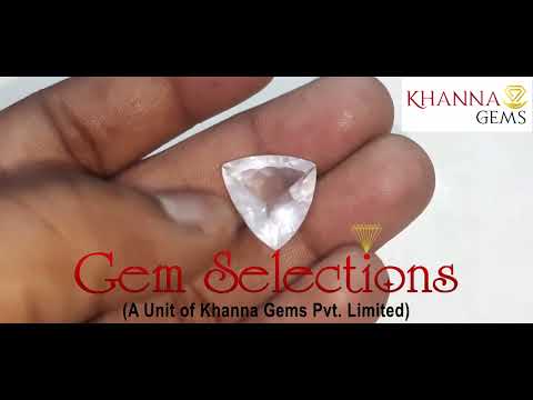 13.00/CT Natural Triangular Rose Quartz (850)