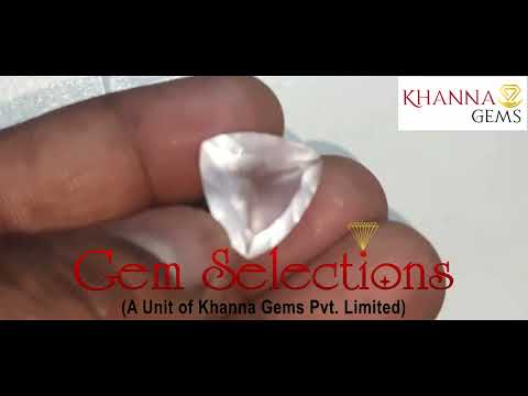 10.70/CT Natural Triangular Rose Quartz (850)