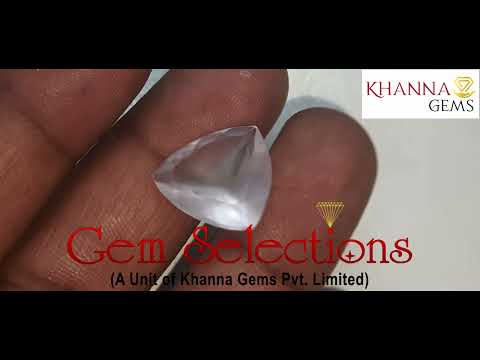 11.10/CT Natural Triangular Rose Quartz (850)