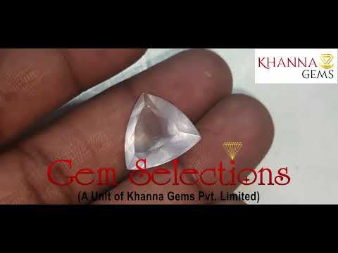 12.80/CT Natural Triangular Rose Quartz (850)