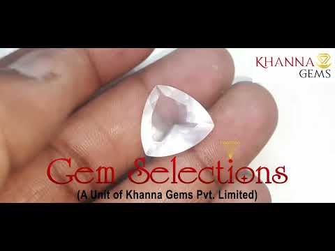 12.50/CT Natural Triangular Rose Quartz (850)