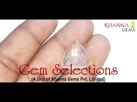 13.70/CT Natural Triangular Rose Quartz (850)