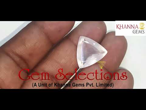 12.45/CT Natural Triangular Rose Quartz (850)