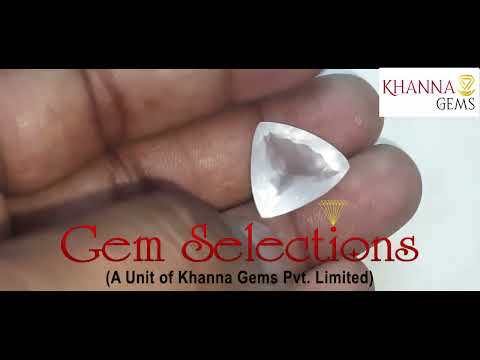 13.15/CT Natural Triangular Rose Quartz (850)