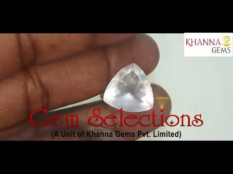 11.70/CT Natural Triangular Rose Quartz (850)