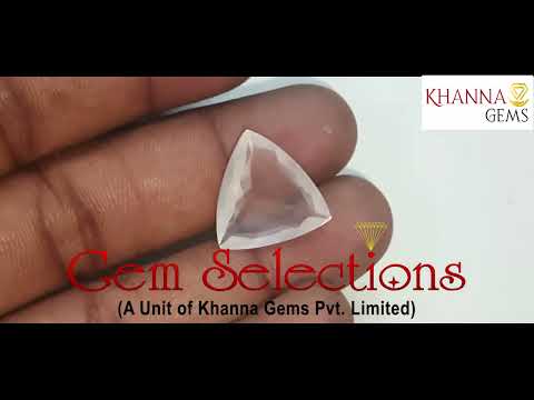 11.40/CT Natural Triangular Rose Quartz (850)