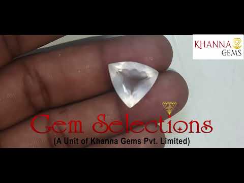 9.70/CT Natural Triangular Rose Quartz (850)