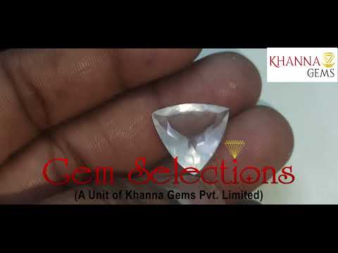 11.90/CT Natural Triangular Rose Quartz (850)