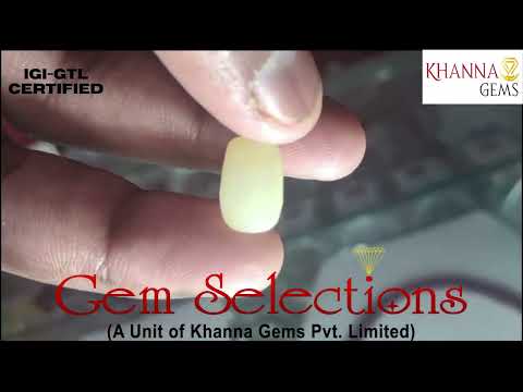 9.07/CT Natural Yellow Sapphire with Govt Lab Certificate-(1221)