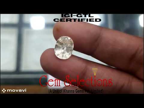 4.16/CT Yellow Sapphire with Govt Lab Certificate-YELSA9V