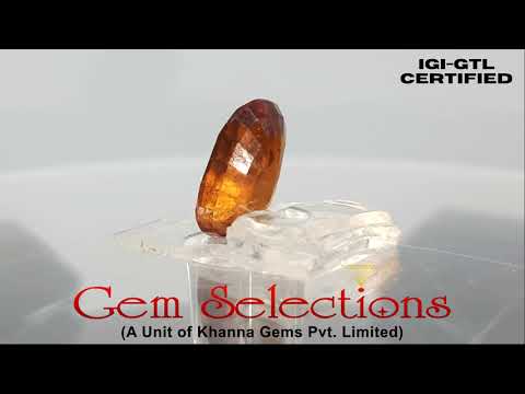 4.46 Ratti Natural Govt. Lab Certified Ceylonese Gomed-(1221)