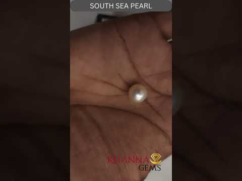 6.97/CT Natural South Sea Pearl with Govt. Lab Certificate (1550)