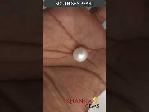 11.36/CT Natural South Sea Pearl with Govt. Lab Certificate (1550)