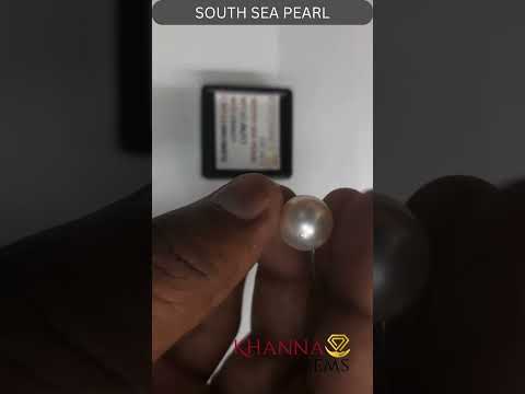 11.06/CT Natural South Sea Pearl with Govt. Lab Certificate (1550)